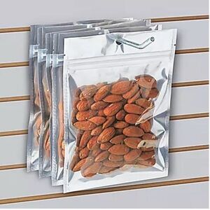 100 Flat Barrier Resealable Storage Bags